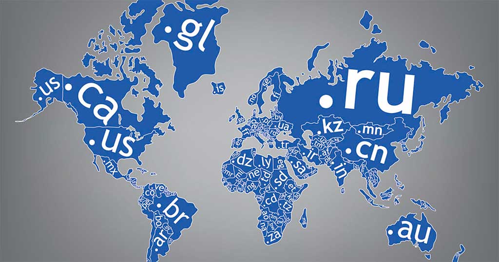 Las tres claves del seo internacional. Extension de dominio geográfica.